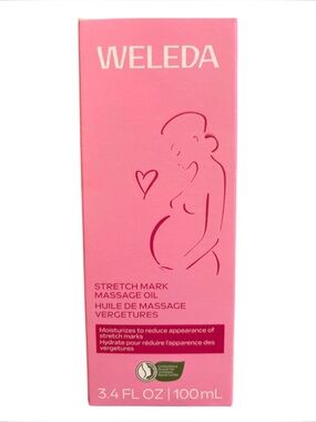 Weleda | Stretch Mark Massage Oil Reduce Appearance of Stretch Marks Hydrate NWT